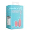 Ultra Soft Silicone Egg Vibrator with Remote Control - Pink Arabesque